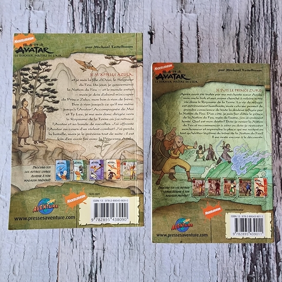 3/$25 (FRENCH) 2 Avatar Books - Picture 2 of 8